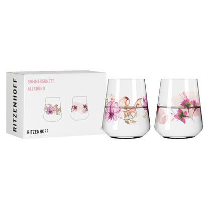 Ritzenhoff 3462001 Universalglas-Set #1, #2 SOMMERSONETT Doro von Rüden und Sonja Eikler 2023