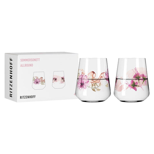 Ritzenhoff 3462001 Universalglas-Set #1, #2 SOMMERSONETT Doro von Rüden und Sonja Eikler 2023