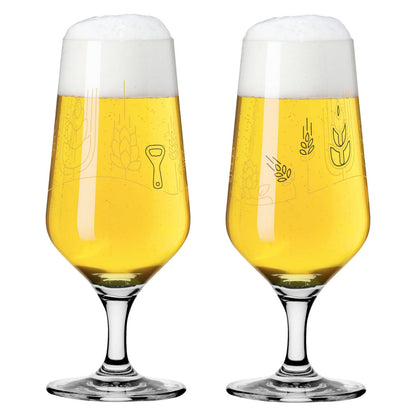 Ritzenhoff 3471006 Bierglas-Set #11, #12 BRAUCHZEIT Sonja Eikler 2024