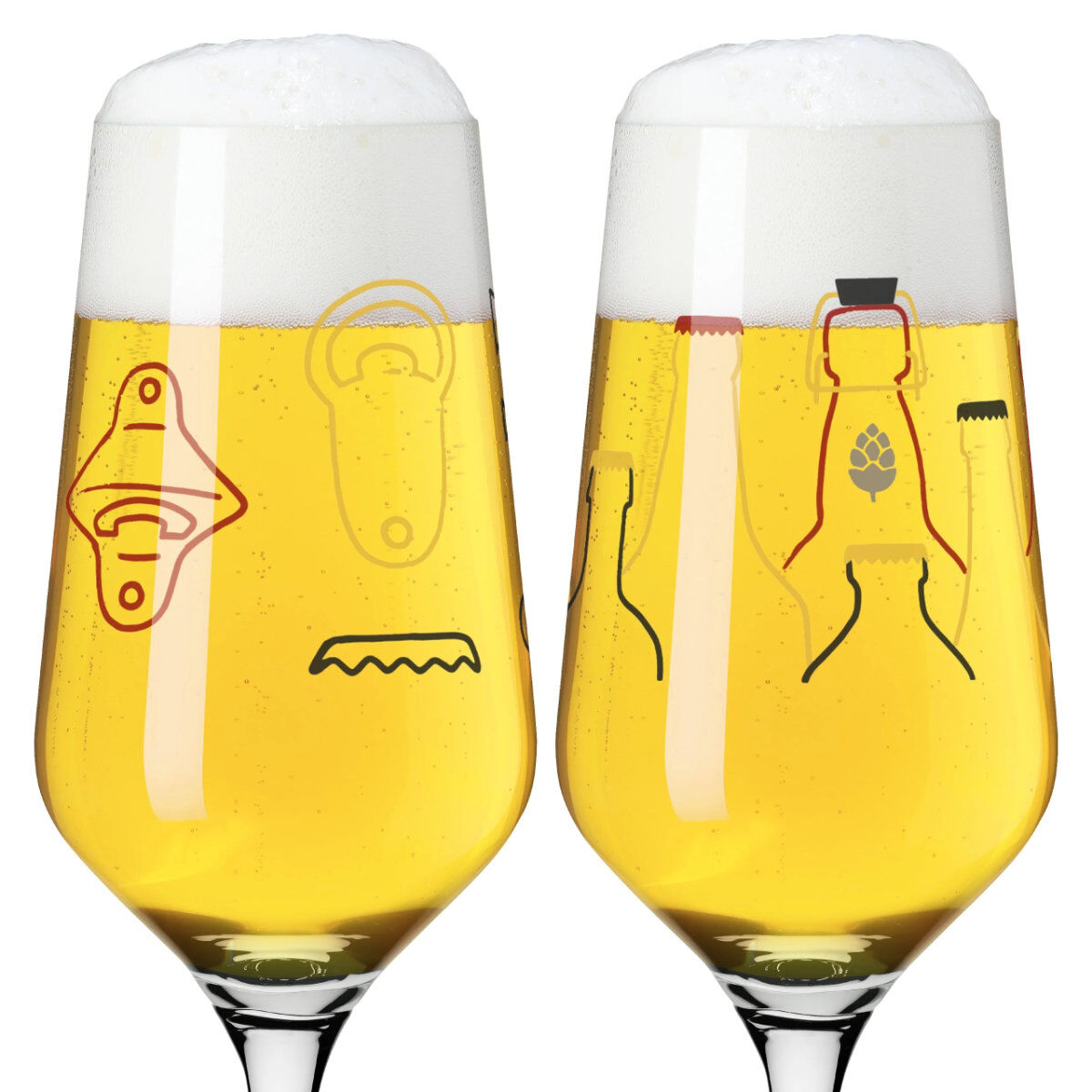Ritzenhoff 3471007 Bierglas-Set #13, #14 BRAUCHZEIT Ritzenhoff Design Team 2024