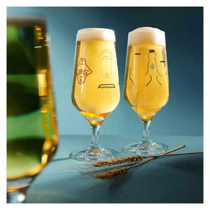 Ritzenhoff 3471007 Bierglas-Set #13, #14 BRAUCHZEIT Ritzenhoff Design Team 2024