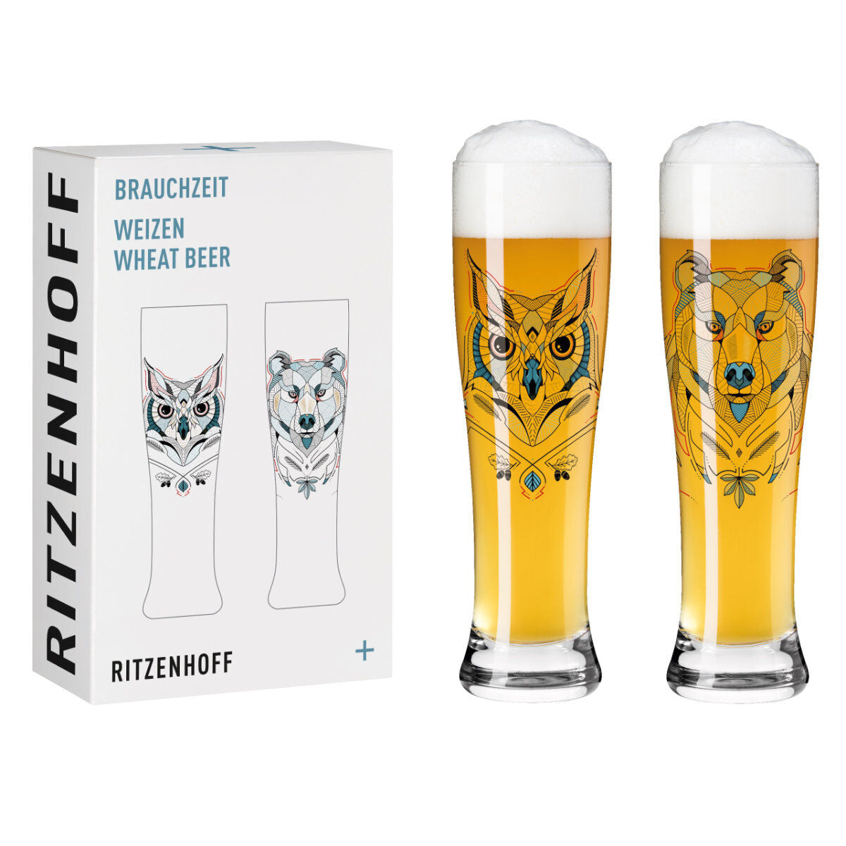 Ritzenhoff Brauchzeit Weizen 2er-Set 001 Andreas Preis 2021 / Weizenbiergläser