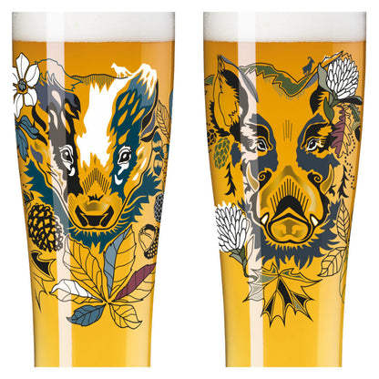 Ritzenhoff Brauchzeit Weizen 2er-Set 004 Petra Mohr 2021 / Weizenbiergläser