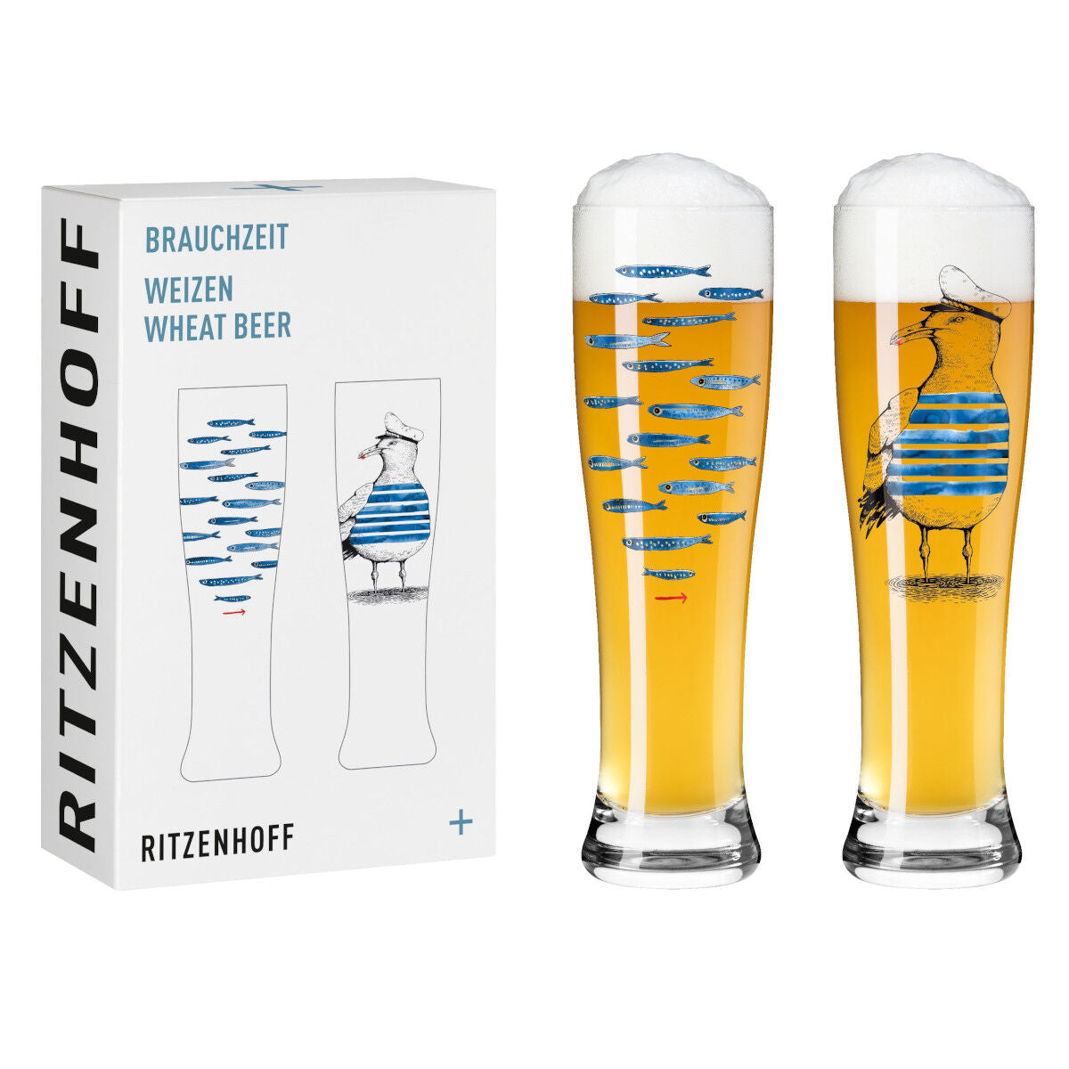 Ritzenhoff 3481007 Weizenbierglas-Set #7 BRAUCHZEIT Daniela Garreton 2022