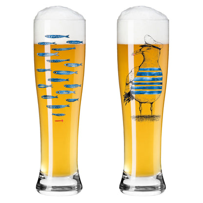 Ritzenhoff 3481007 Weizenbierglas-Set #7 BRAUCHZEIT Daniela Garreton 2022