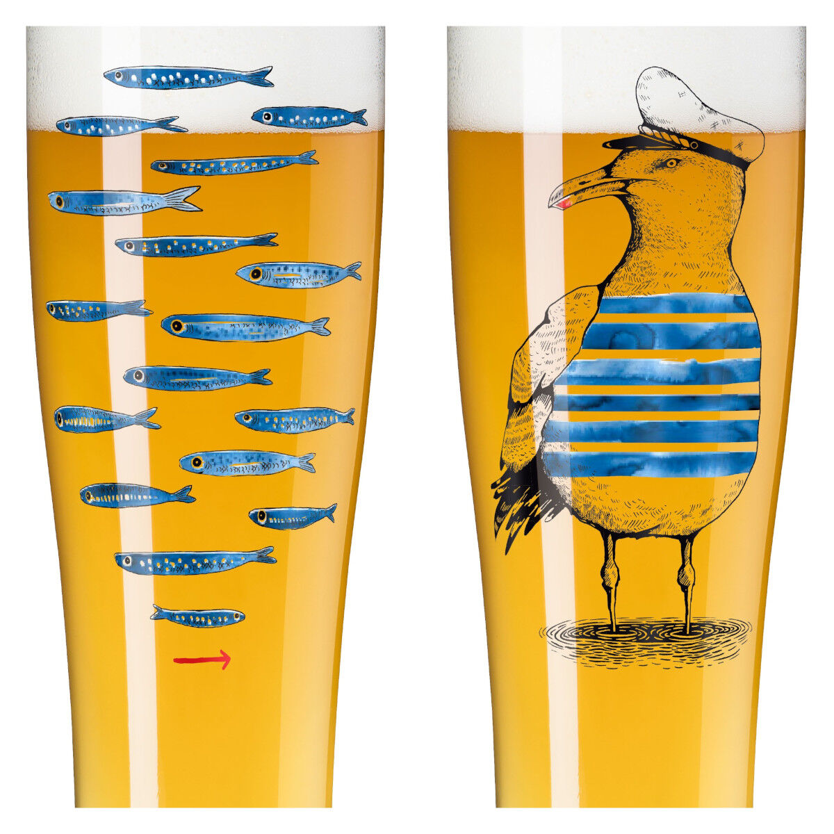 Ritzenhoff 3481007 Weizenbierglas-Set #7 BRAUCHZEIT Daniela Garreton 2022