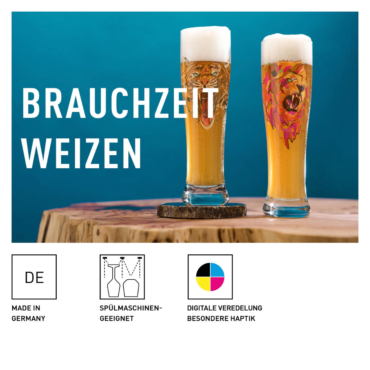 Ritzenhoff 3481016 BRAUCHZEIT Weizenbierglas #26  I. Macarthur 2025