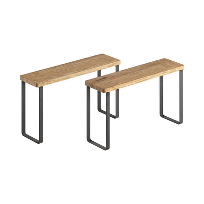 METALTEX 350811000 York LAVA 2er-Set Gewürzregale mit 1 Etage