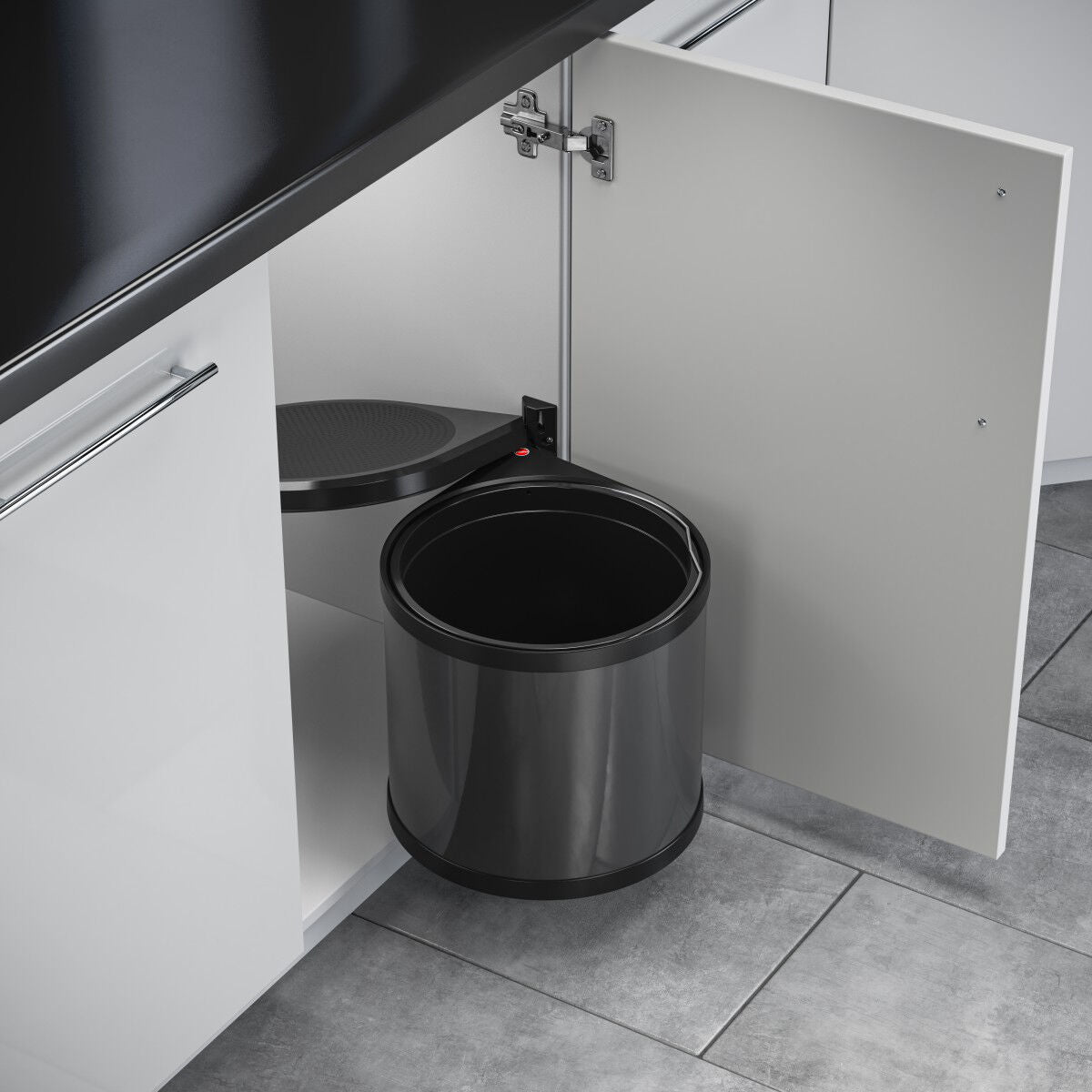 HAILO 3512 Abfallsorter 12 Liter Hailo MONO ab 40cm Schrankbreite – Bild 7