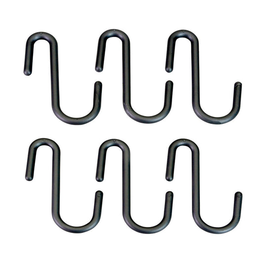 METALTEX 351708000 City 6er-Set S-Haken Kunststoff / Relingsystem