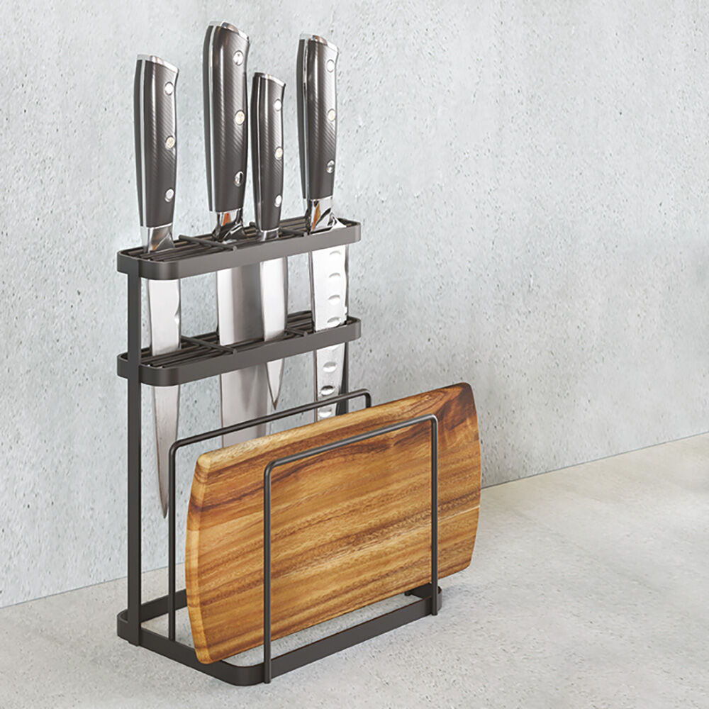 METALTEX 352906000 Tokyo LAVA Messer- und Schneidebrett-Organizer, TouchTherm