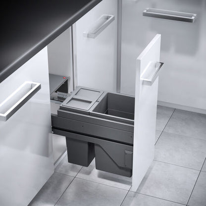 Hailo Abfallsorter Hailo 3610871 AS Cargo 300 15/10/D / 30 cm Schrankbreite / Abfalltrennsystem