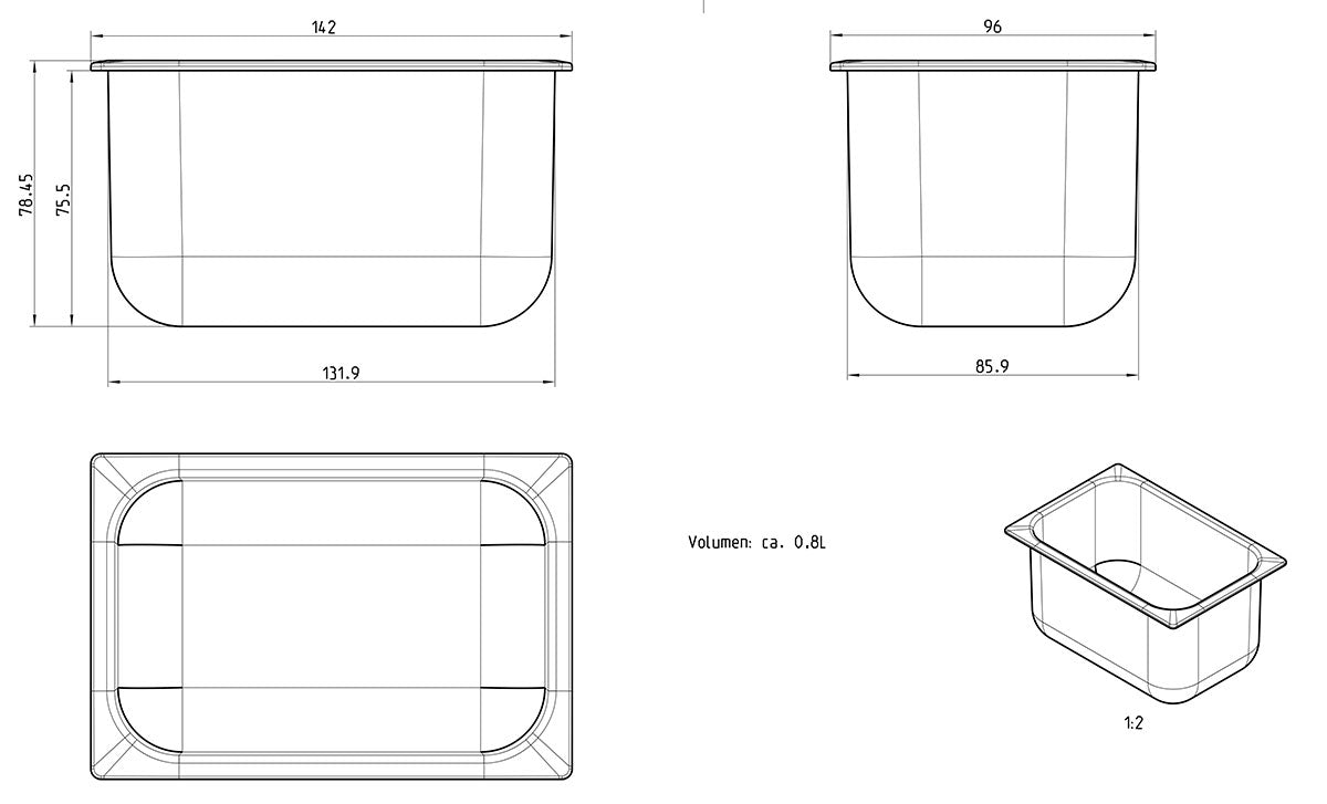 HAILO Utensiliendepot hellgrau für Cargo-Basic, Cargo-Soft, Triple-XL / Zubehör