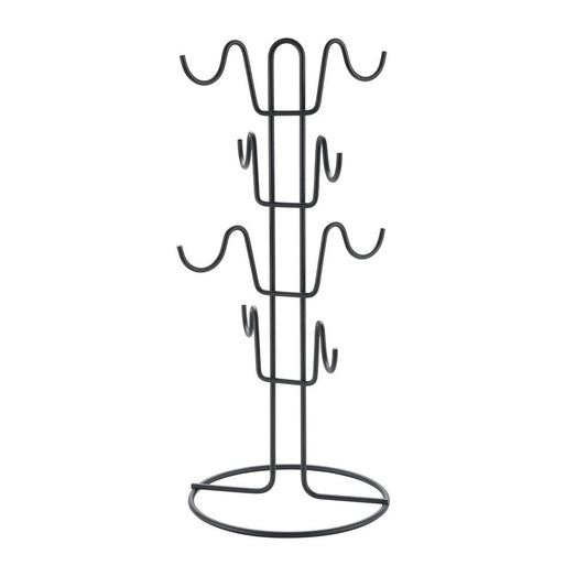 METALTEX 361129000 Mug-Tree Lava Tassenständer TouchTherm, matt schwarz / Tassenhalter / Becherhalter