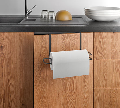 METALTEX 361135000 Easy Roll Lava Papierrollenhalter 35 x 18 x 10 cm TouchTherm, matt schwarz / Raumsparer