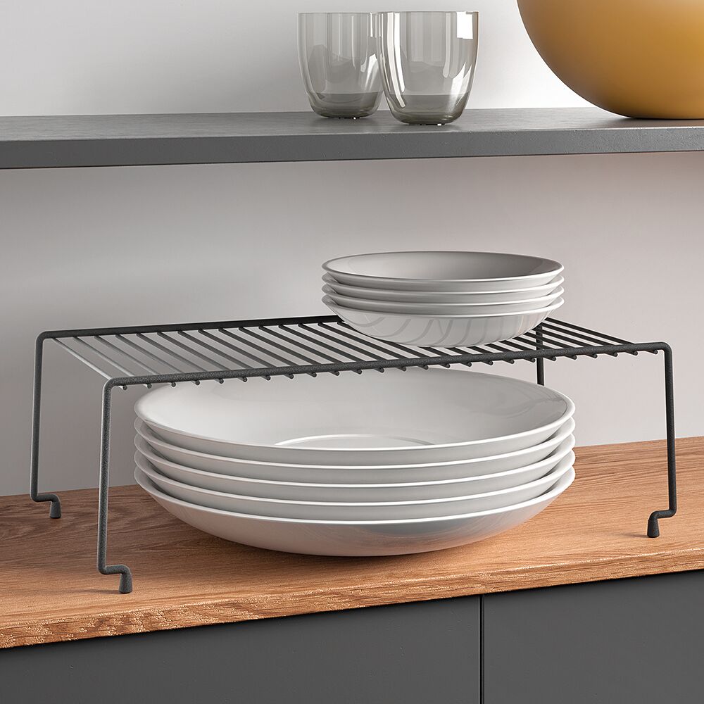 METALTEX 361302000 Brooklyn Lava Schrankeinsatz 47 x 23 x 15 cm TouchTherm®, matt schwarz