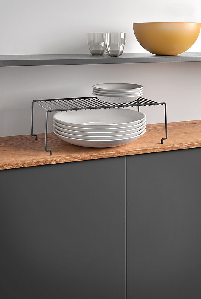 METALTEX 361302000 Brooklyn Lava Schrankeinsatz 47 x 23 x 15 cm TouchTherm®, matt schwarz