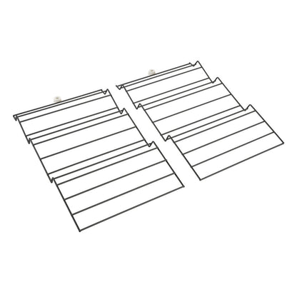 METALTEX 361375000 X-Pand Gewürzregal LAVA 26-51x47x3cm TouchTherm, ausziehbar / Gewürzeinsatz / Gewürzdoseneinsatz
