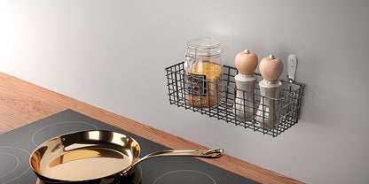 METALTEX 361801000 Koala Lava Allzweckkorb 33 x 12 x 9 cm TouchTherm®, matt schwarz
