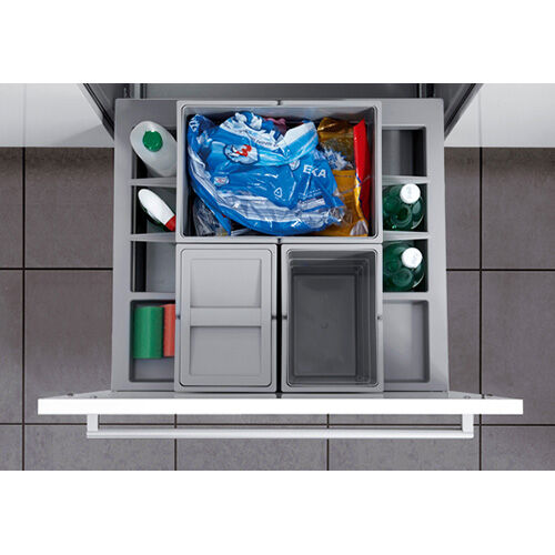 Hailo 3620611 Abfallsorter SEPARATO K 60, 34 (1x18 + 2x8) Liter / Hailo XS Inset 60.3/34 für 60 cm SB – Bild 5