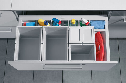Hailo 3620911 Abfallsorter SEPARATO K 90 / Hailo AS Separato K 900 18/18/8/8/D/KS für 90 cm SB