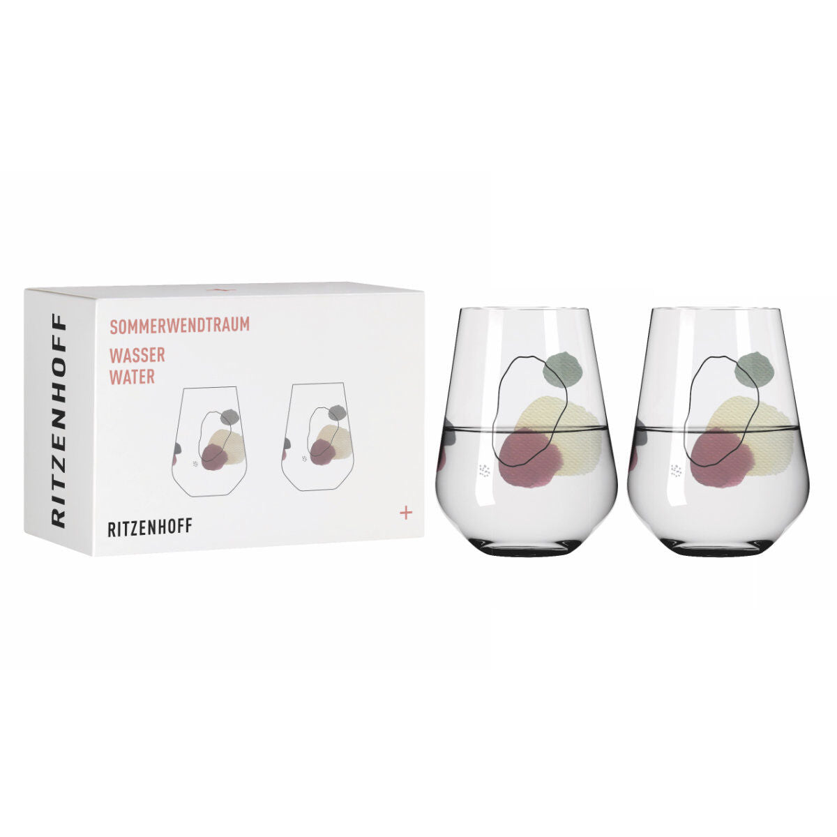 Ritzenhoff Sommerwendtraum Wasser 2er-Set 002 Romi Bohnenberg 2021 / Wassergläser