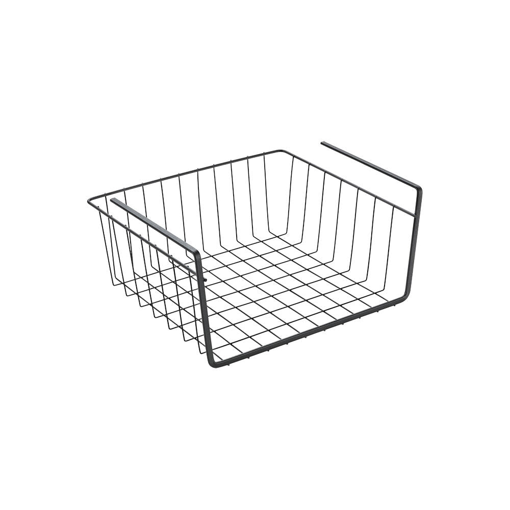 10er SET METALTEX 363030000 Kanguro Lava Schrankkorb 30 x 26 x 14 cm TouchTherm, matt schwarz / Raumsparer