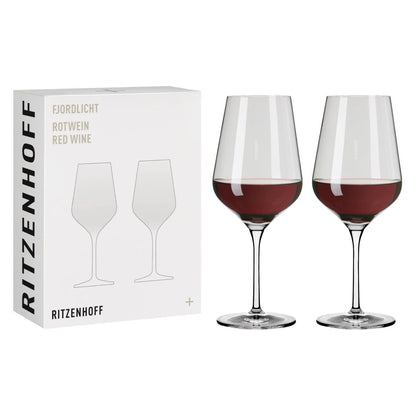 Ritzenhoff Fjordlicht Rotwein 2er-Set 002 / Rotweingläser