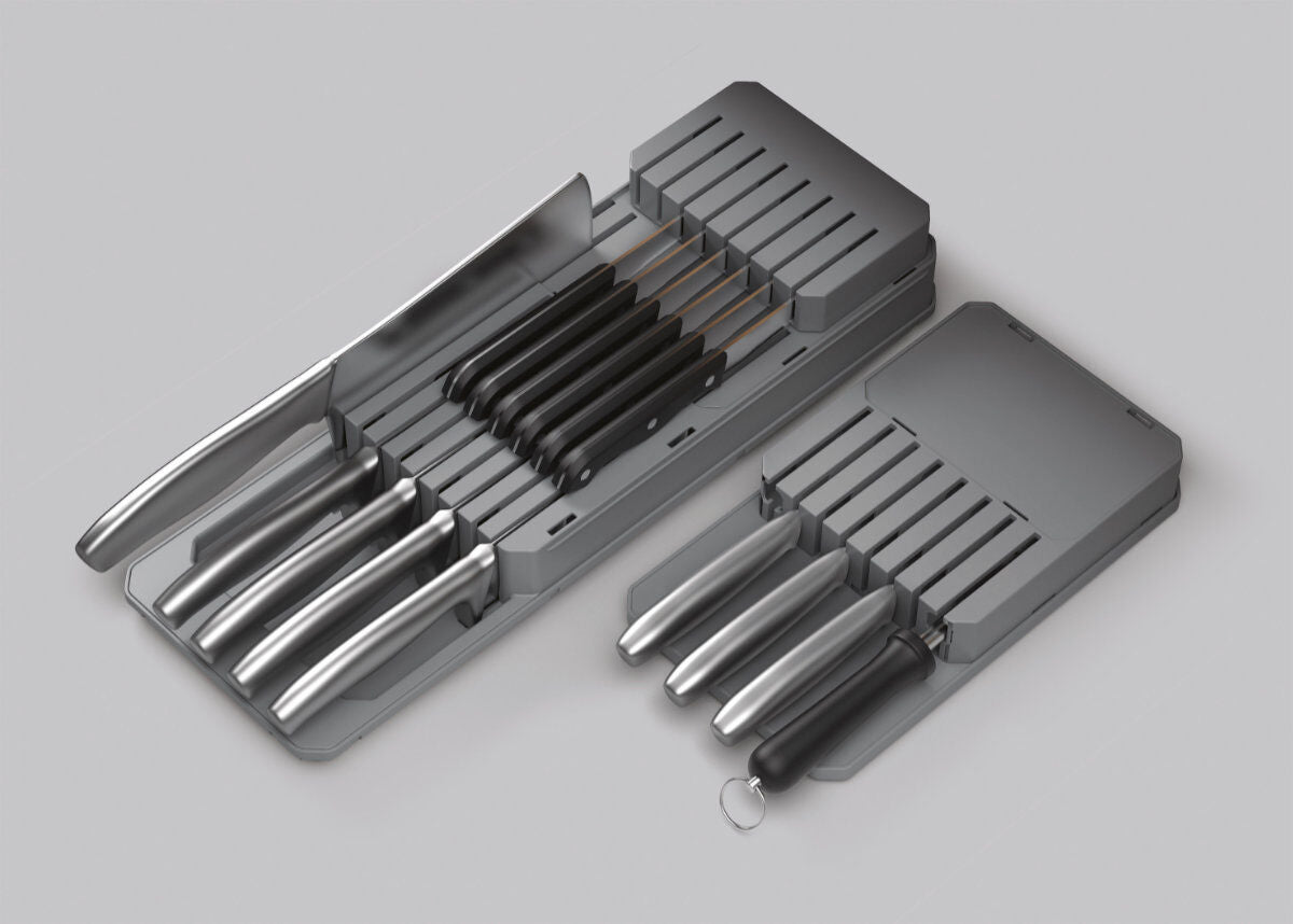 METALTEX 363225000 blade-fit Messer-Organizer / Messerhalter / Messerblock unbestückt