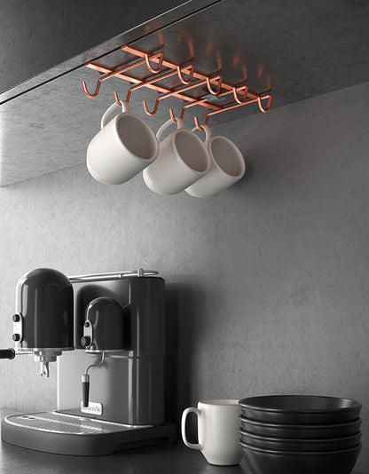METALTEX 363628000 My Mug Polytherm Copper Tassen- und Becherhalter / Raumsparer