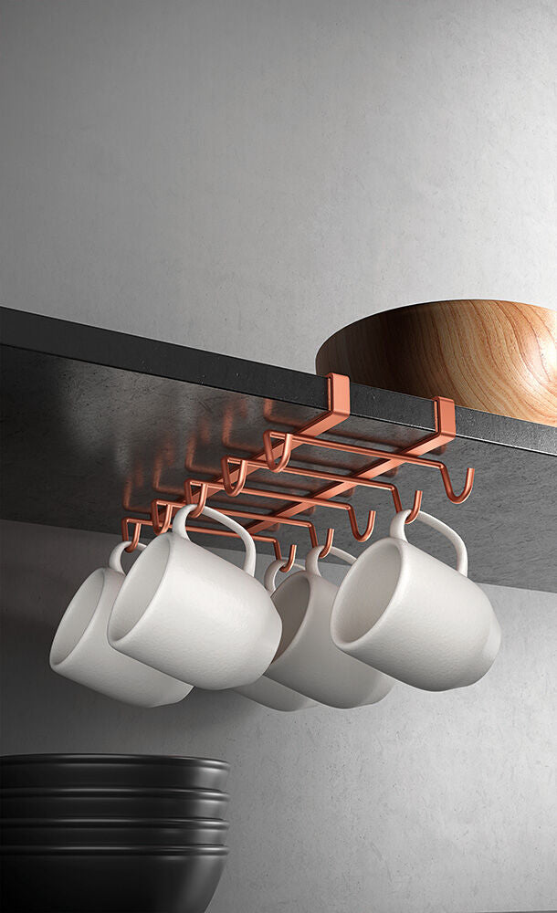 METALTEX 363628000 My Mug Polytherm Copper Tassen- und Becherhalter / Raumsparer