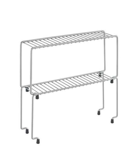METALTEX 364310000 Spice Bridge Gewürzregal stapelbar 2er-Set 29 x 7 x 14 cm, Polytherm / Raumsparer