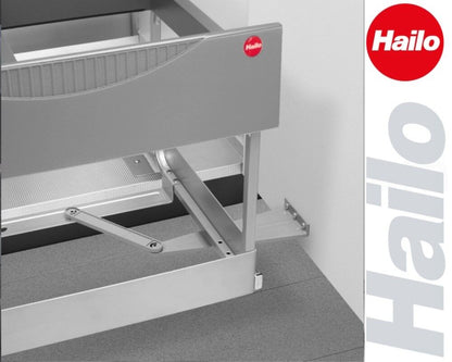 HAILO 3644821 Abfalltrennsystem 30 (18+12) Liter RAUMSPAR TANDEM S PLUS 18/12 mit Ausfahrautomatik – Bild 3