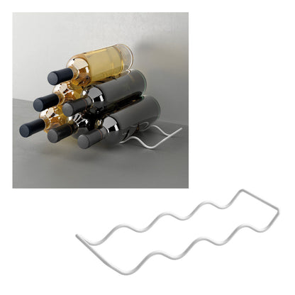 METALTEX 364904000 Ola-10 Flaschenablage 11 x 32 x 3 cm weiß