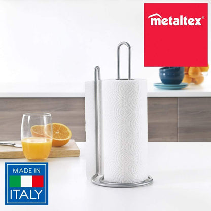 METALTEX 364940002 My Roll Papierrollenhalter 15 x 32 cm PolyTherm, silber