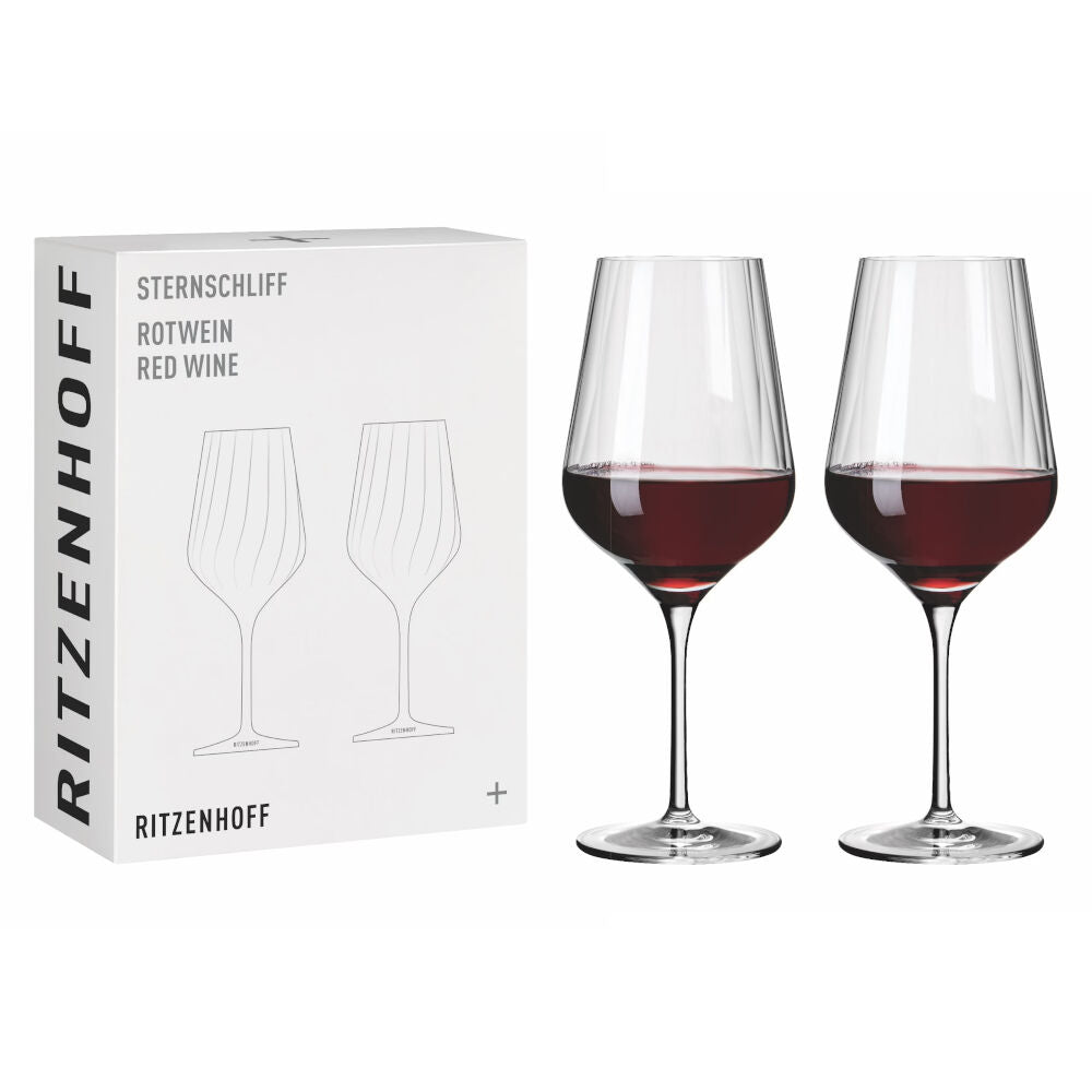 Ritzenhoff 3661002 Rotwein 2er-Set 002 STERNSCHLIFF 2022