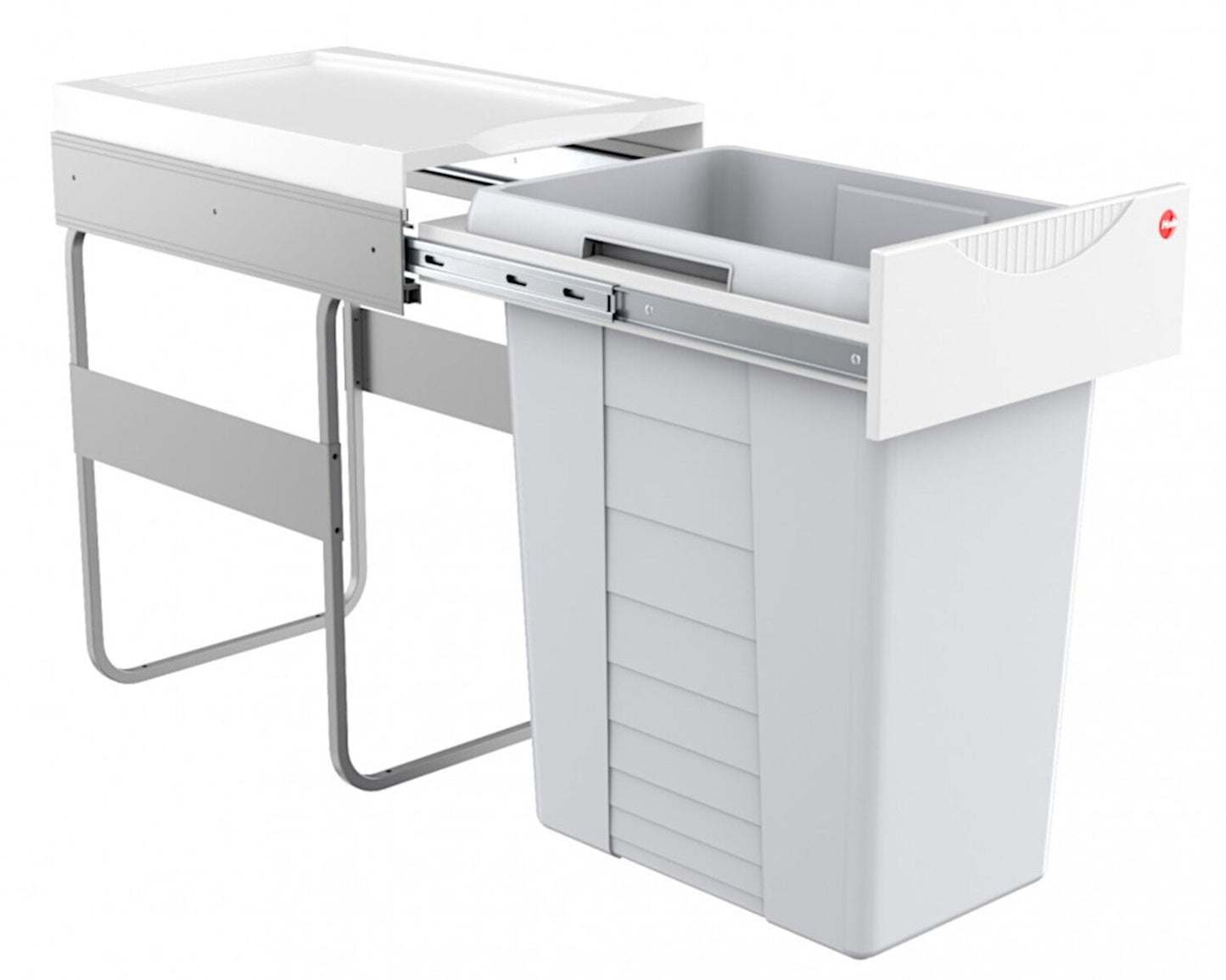 HAILO 3668-40 Abfallsorter 42 Liter EASY CARGO 42 ab 40 cm Schrankbreite