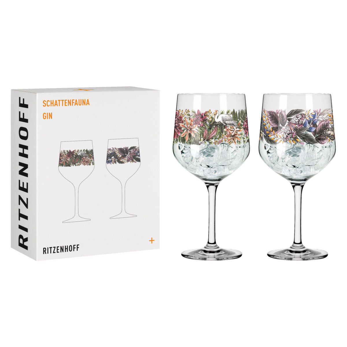 Ritzenhoff 3691001 Gin Kelch 2er-Set 001 SCHATTENFAUNA Maggie Enterrios 2021