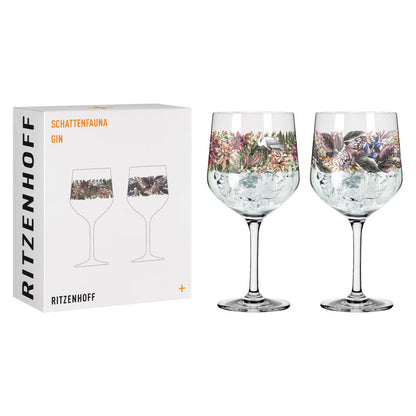 Ritzenhoff 3691001 Gin Kelch 2er-Set 001 SCHATTENFAUNA Maggie Enterrios 2021