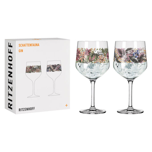 Ritzenhoff 3691001 Gin Kelch 2er-Set 001 SCHATTENFAUNA Maggie Enterrios 2021