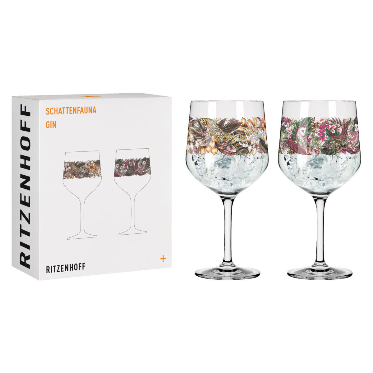 Ritzenhoff 3691002 Gin Kelch 2er-Set 002 SCHATTENFAUNA Maggie Enterrios 2021