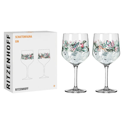 Ritzenhoff 3691003 Gin Kelch 2er-Set #5, #6 SCHATTENFAUNA RDT 2024