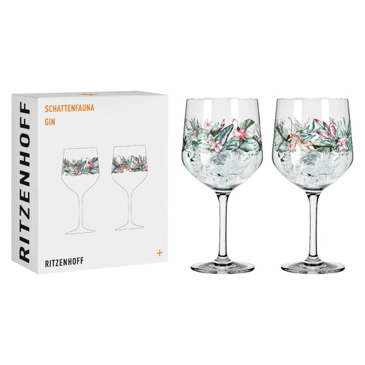 Ritzenhoff 3691003 Gin Kelch 2er-Set #5, #6 SCHATTENFAUNA RDT 2024