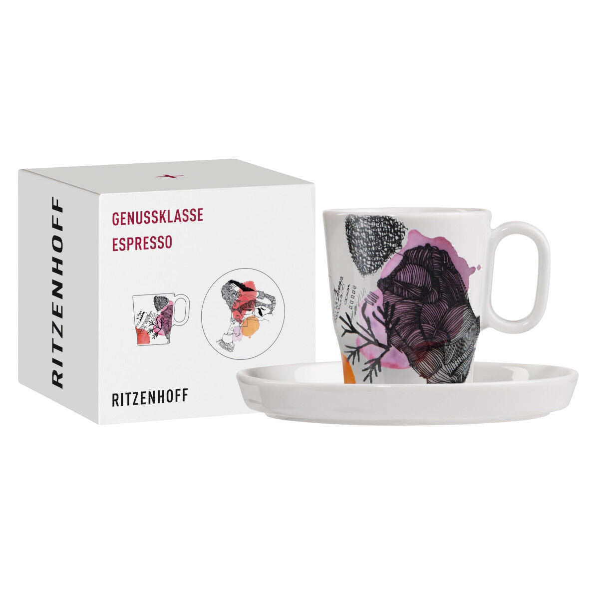 Ritzenhoff 3721002 Espresso-Set #2 GENUSSKLASSE Lenka Kühnertová 2022