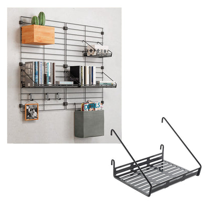 METALTEX 377012000 Mural Line Ablage 18 x 15 x 12 cm schwarz / Aufbewahrungssystem