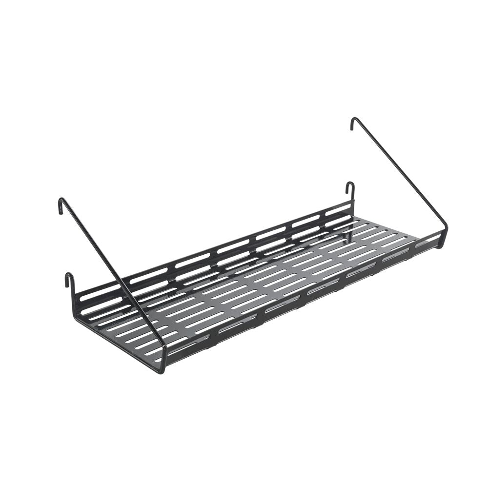 METALTEX 377013000 Mural Line Ablage 45 x 15 x 12 cm schwarz / Aufbewahrungssystem