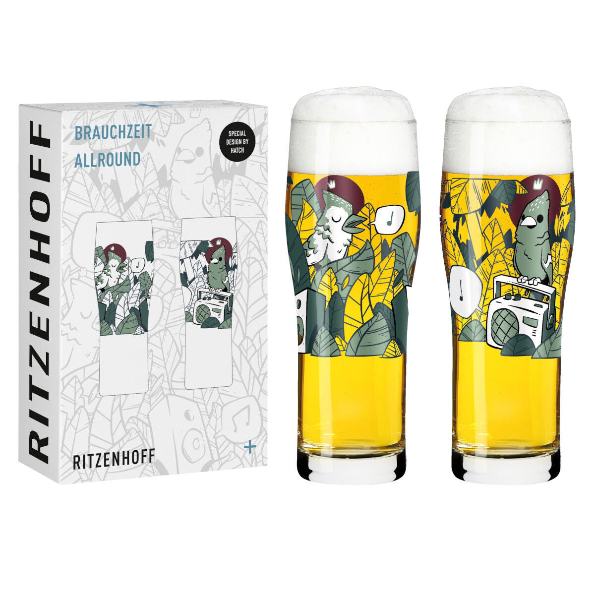 Ritzenhoff 3781003 Allround Glas-Set #3 BRAUCHZEIT Hatch 2022