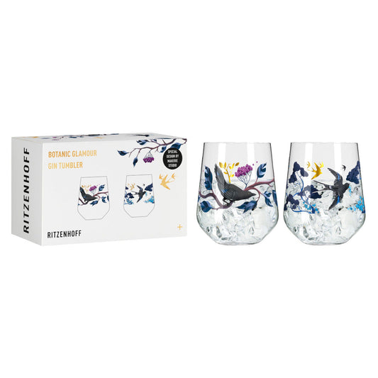 Ritzenhoff 3801002 Ginglas-Set #1 BOTANIC GLAMOUR Joyanne Horscroft 2022