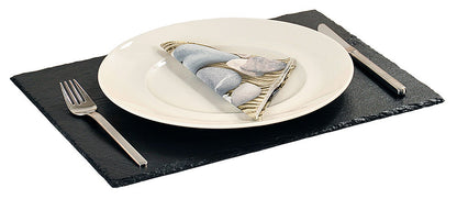 KESPER 38101 Buffet- & Servierplatte aus Schiefer 40 x 30 cm