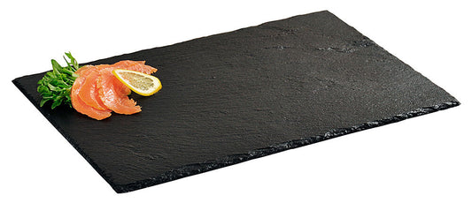 KESPER 38101 Buffet- & Servierplatte aus Schiefer 40 x 30 cm